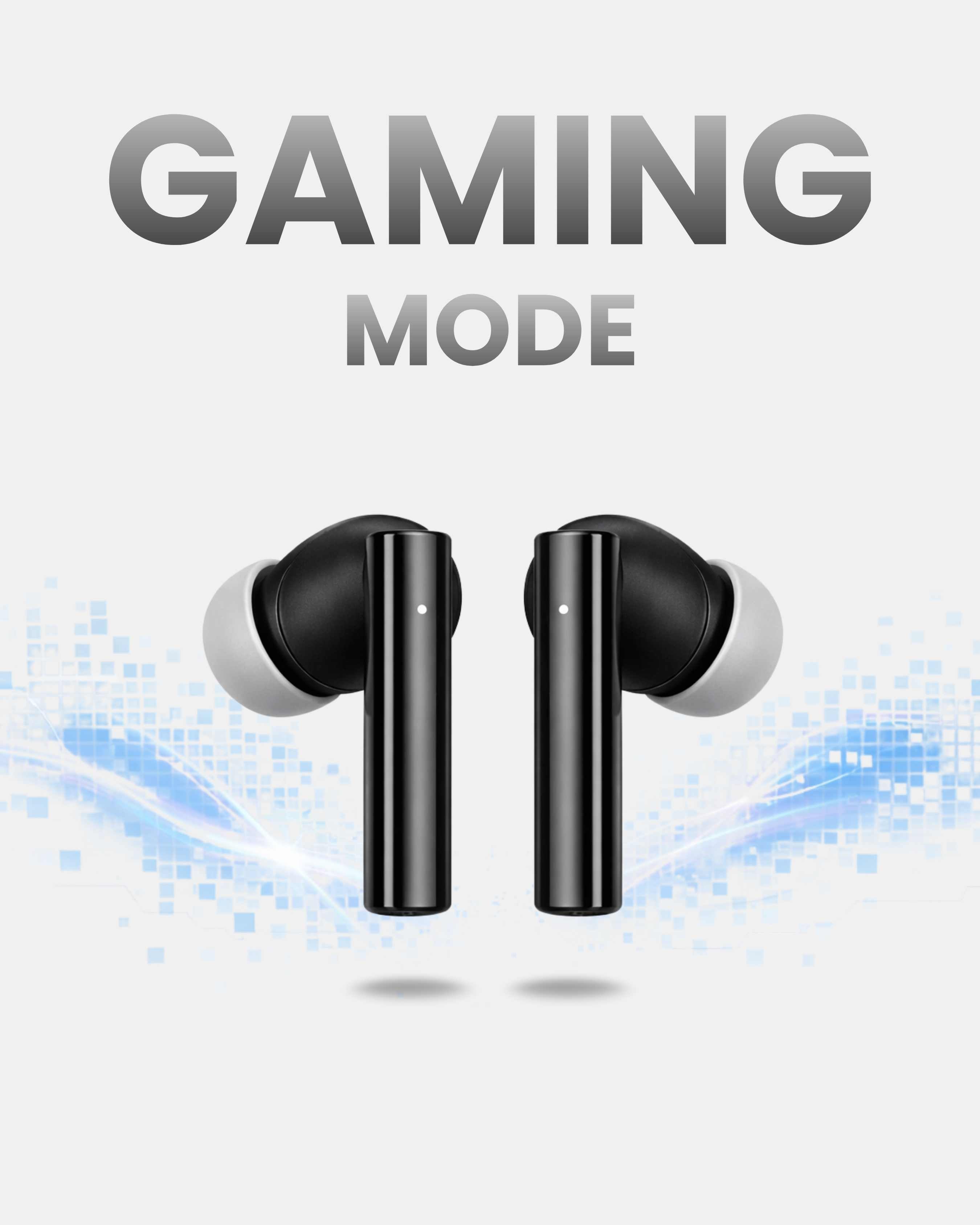 ICCONX CONCERT 95 - Black | 33Hrs Playtime | Bluetooth 5.3 | Fast Charging | SPLASH PROOF |TOUCH CONTROL | GAMING MODE 35ms| Designed for Ease.