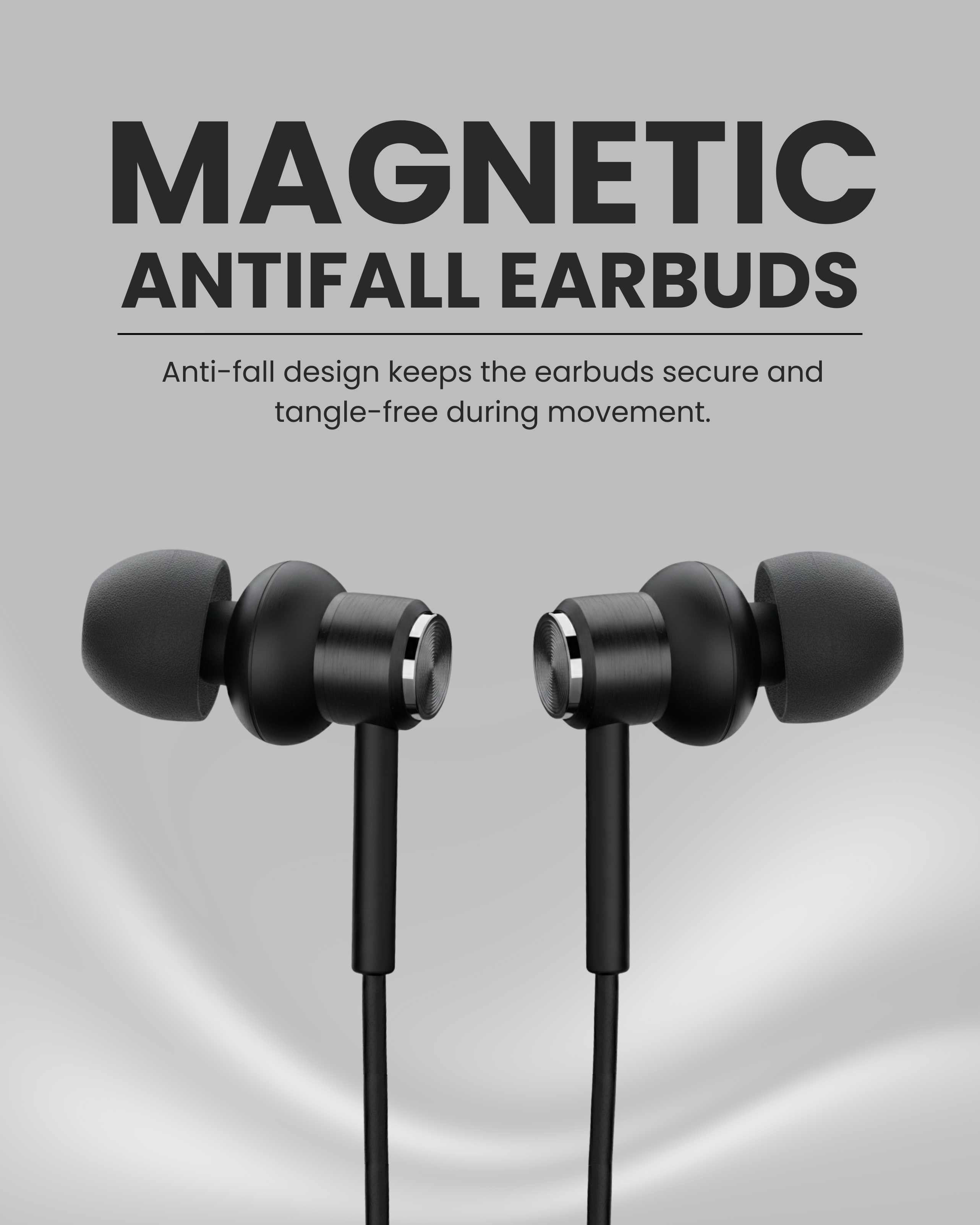 ICCONX Stereo Wireless Neckband Neobolt-06 | 75 Hours Playtime | Fast Charging | Magnetic ON/OFF | Bluetooth 5.0 | Multi-Directional Mic | Designed for Ease