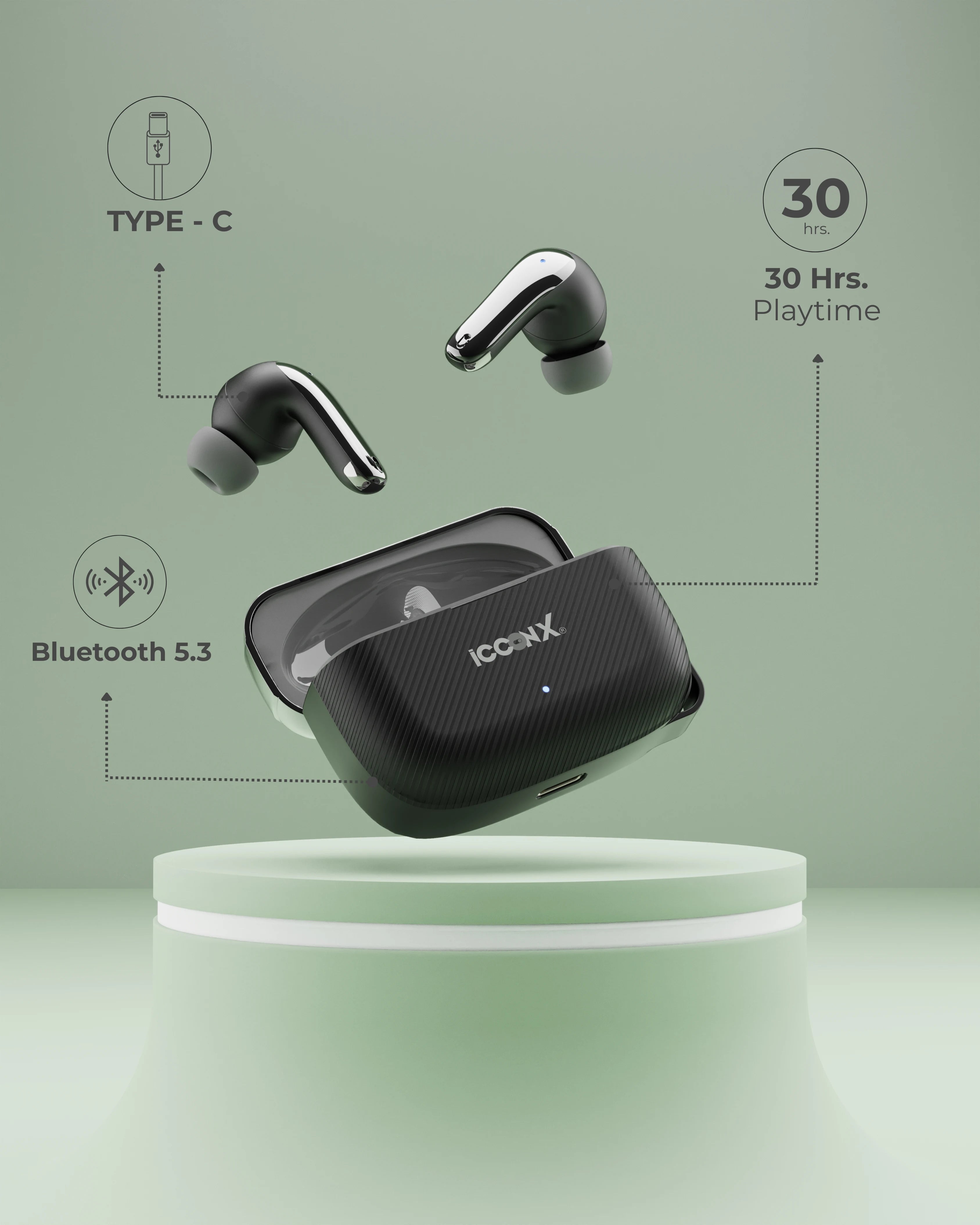 EB-92 True Wireless Earbuds