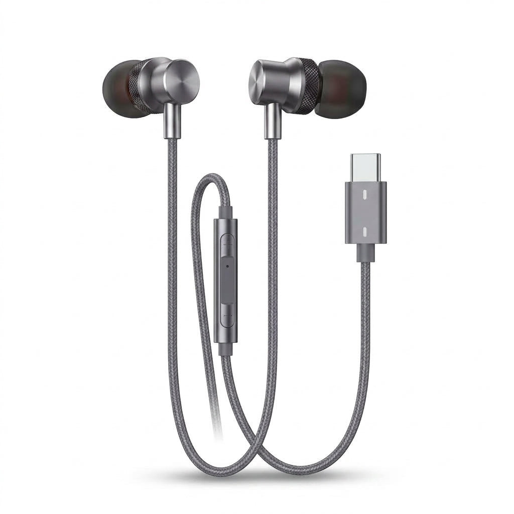ICCONX Ecosphere 02 Type-C Wired Earphone - Grey