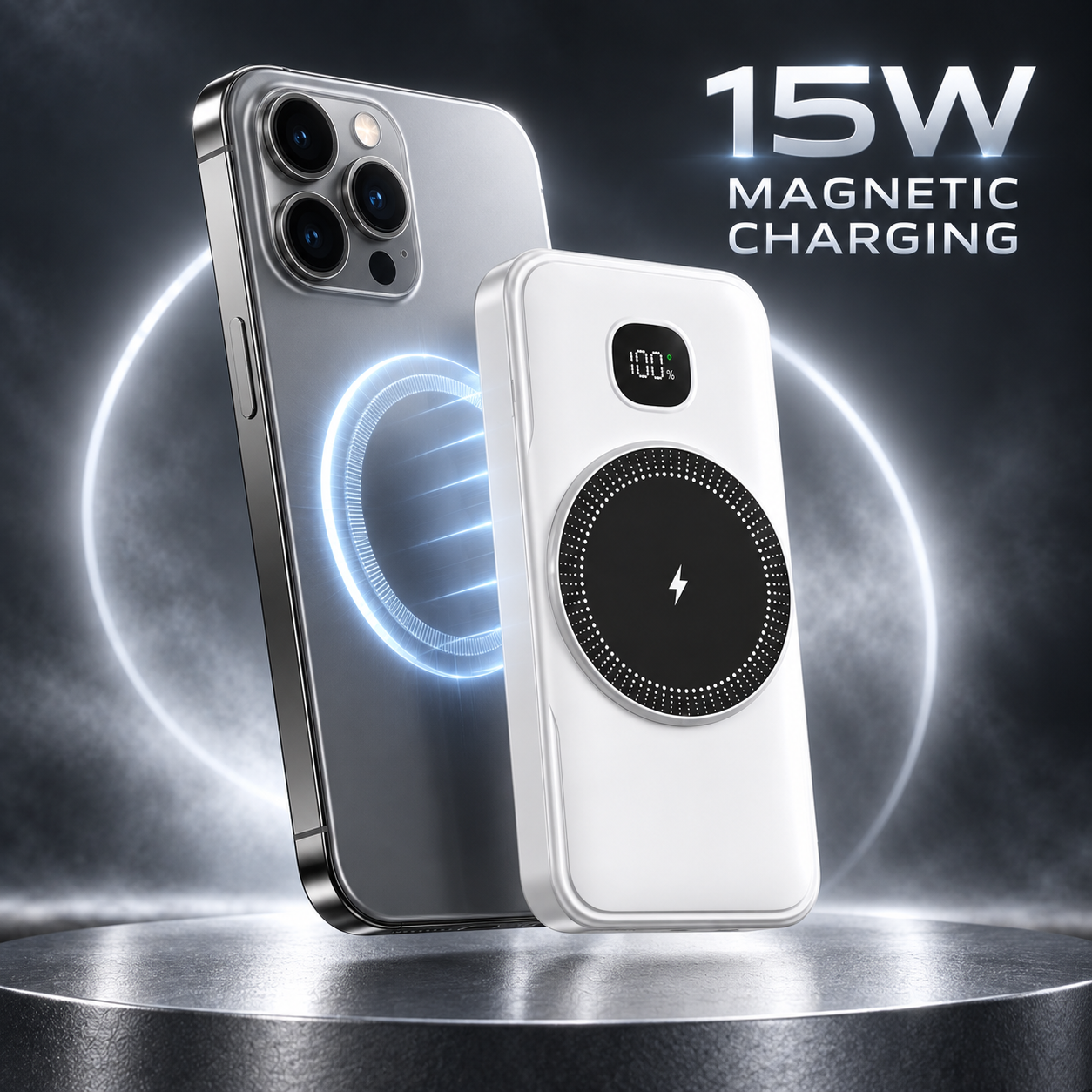ICCONX PB-190 15W magnetic wireless charging
