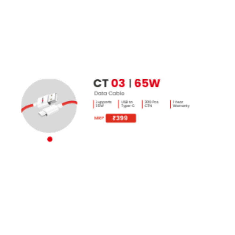 ICCONX CT 03 65W Specifications & Pricing