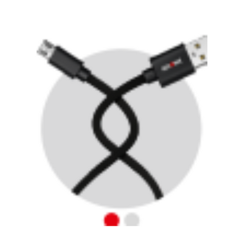 ICCONX SP 01 20W Micro USB Cable - Red