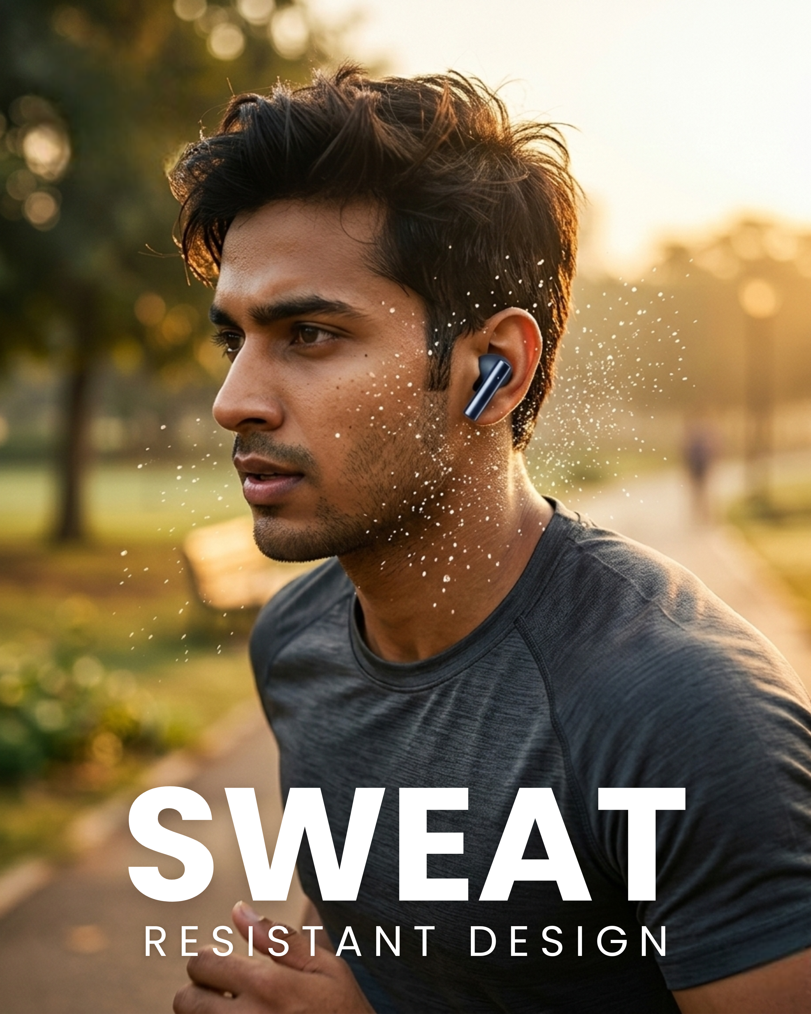 ICCONX CONCERT 95 - Blue | 33Hrs Playtime | Bluetooth 5.3 | Fast Charging | SPLASH PROOF |TOUCH CONTROL | GAMING MODE 35ms| Designed for Ease.