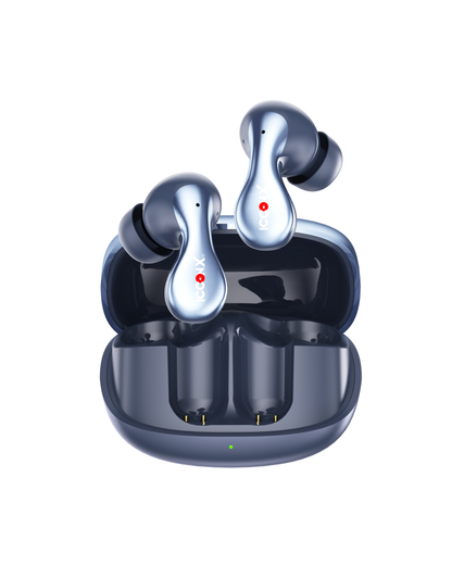 ICCONX TWS-201 | 52 Hours Playtime | Bluetooth 5.3 | Smart Touch Controls | Fast Charging | Comfort Fit | True Wireless Earbuds