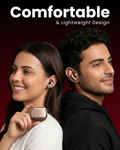 ICCONX EXOBOLT-201 | 52 Hours Playtime | Bluetooth 5.3 | Smart Touch Controls | Fast Charging | Comfort Fit | True Wireless Earbuds