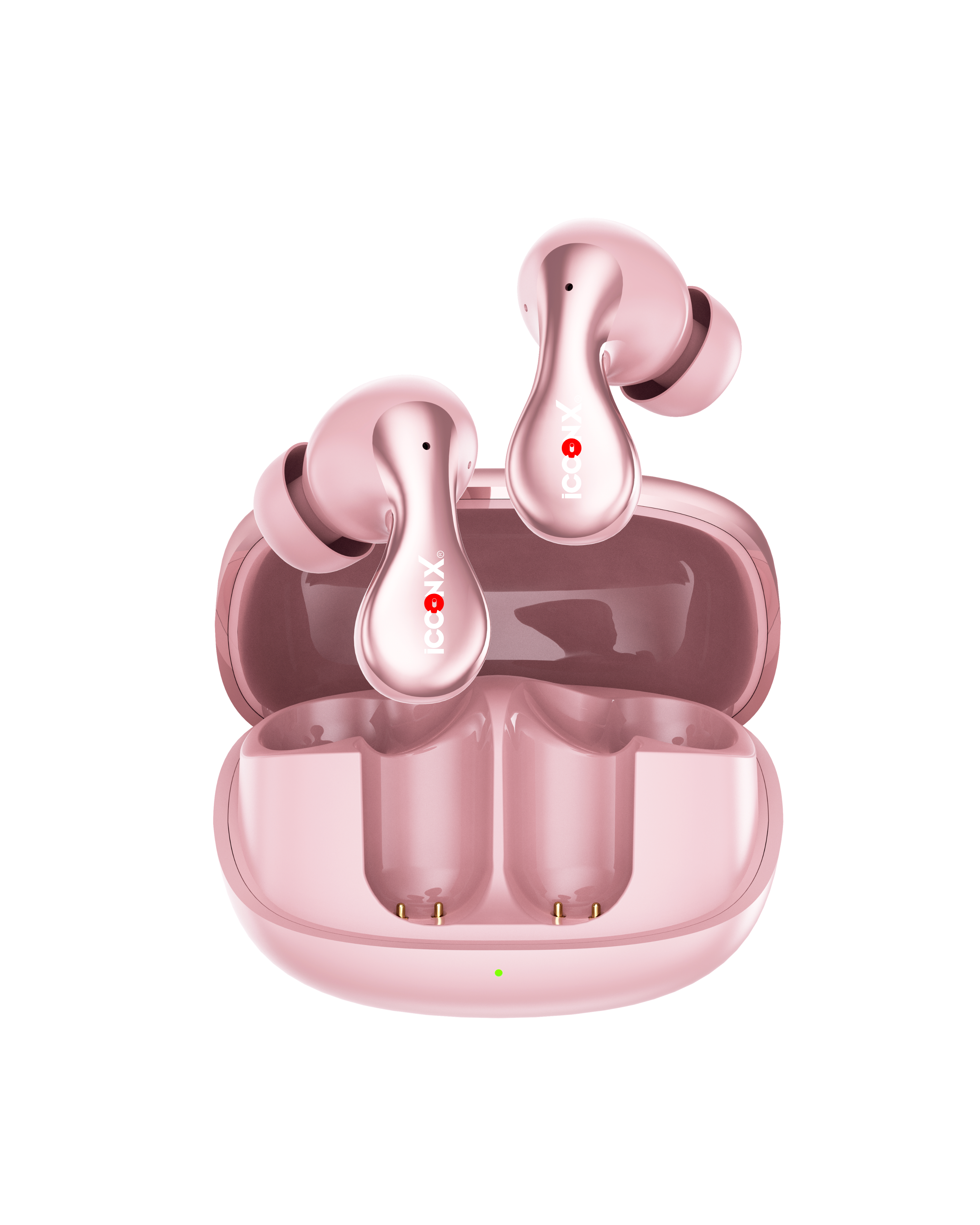 ICCONX EXOBOLT-201 | 52 Hours Playtime | Bluetooth 5.3 | Smart Touch Controls | Fast Charging | Comfort Fit | True Wireless Earbuds