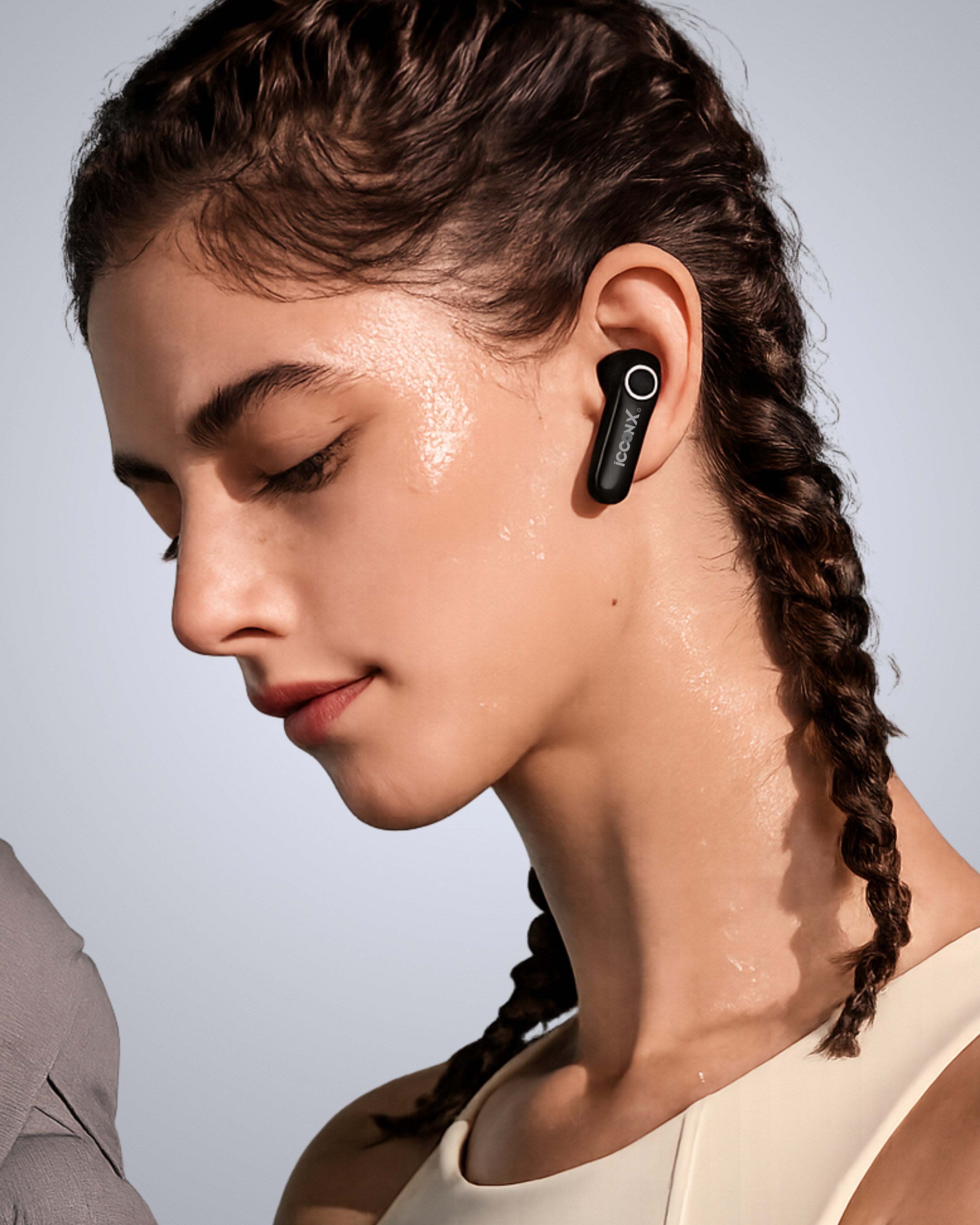 ICCONX EXOBOLT-99 | 40 Hours Playtime | Bluetooth 5.3 | Smart Touch Controls | Type-C Charging | True Wireless