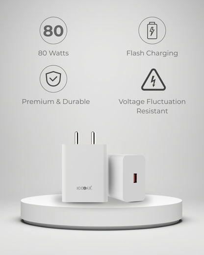 ICCONX MC-73 PRO 80W USB TYPE A ADAPTER ALL-IN-ONE COMPATIBLE WITH VIVO