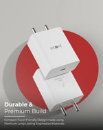 MC-83 45W USB TYPE-C ADAPTER COMPATIBLE WITH IPHONES / SAMSUNG / IPADS / AIRPODS