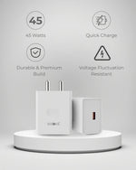 MC-71 PRO PLUS 45W USB TYPE- A ADAPTER WITH CABLE COMPATIBLE WITH REALME / REDMI / OPPO / ONEPLUS