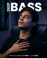 Stereo Wireless Neckband NB-05 - Navy | 72Hrs Playtime | Bluetooth 5.0 | Fast Charging | Magnetic Earbuds | Full Charge in 1.5 Hours | Designed for Ease.