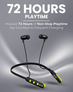 Stereo Wireless Neckband NB-05 - Navy | 72Hrs Playtime | Bluetooth 5.0 | Fast Charging | Magnetic Earbuds | Full Charge in 1.5 Hours | Designed for Ease.