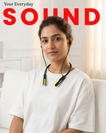 Stereo Wireless Neckband NB-05 | 72Hrs Playtime | Bluetooth 5.0 | Fast Charging | Magnetic Earbuds | Full Charge in 1.5 Hours | Designed for Ease.