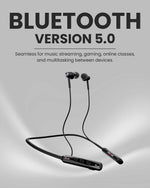 icconX Neobolt 06 Wireless Neckband 75h Playtime, BT 5.0