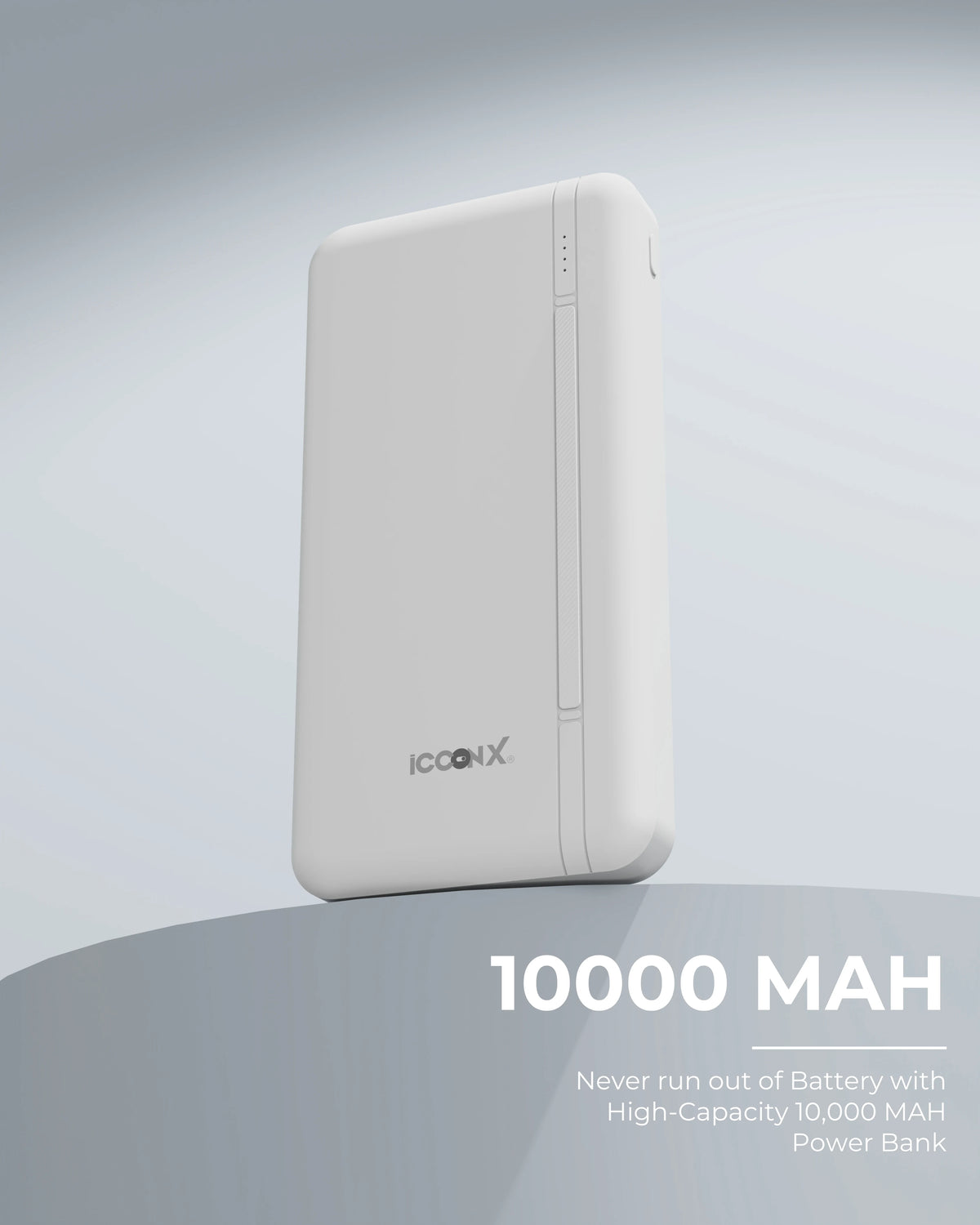 PB-120 10000mAh 10w Power Bank | Dual USB Port | Led Indicator | Light Weight | Multi Circuit Protection | Compact & Designed for ease