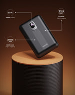 PB-230 Powerbank | 20000mAh | 22.5W Fast Charging | QC + PD | Dual Input Port : Type C |Output Port : 2 USB & Type C for All iPhone & Android |Digital Display |Designed for ease