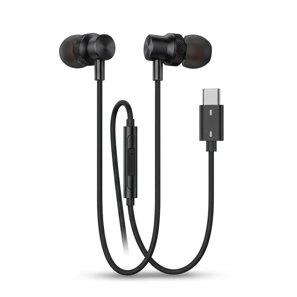 ICCONX Ecosphere 02 Type-C Wired Earphone - Black