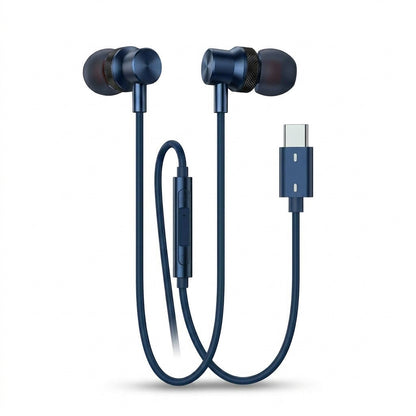 ICCONX Ecosphere 02 Type-C Wired Earphone - Blue