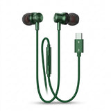 ICCONX Ecosphere 02 Wired Earphone with Type-C Audio Jack | 10MM Bass Driver | In-line Mic | Extra Bass | Crisp Audio
