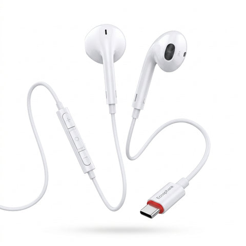 ICCONX Ecosphere 03 Type-C Wired Earphone - White