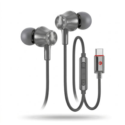 ICCONX Ecosphere 05 Type-C Wired Earphone - Grey