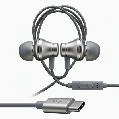 ICCONX Ecosphere 07 Type-C Wired Earphone - Grey
