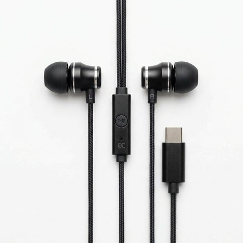 ICCONX Ecosphere 08 Type-C Wired Earphone - Black