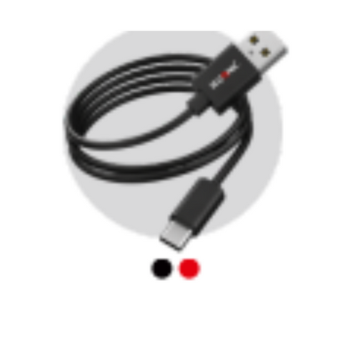 ICCONX One Way BRD CT Type-C Fast Cable - Black