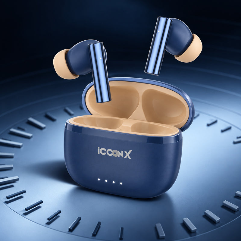 icconX Concert 95 True Wireless Earbuds 33h Playtime, BT 5.3