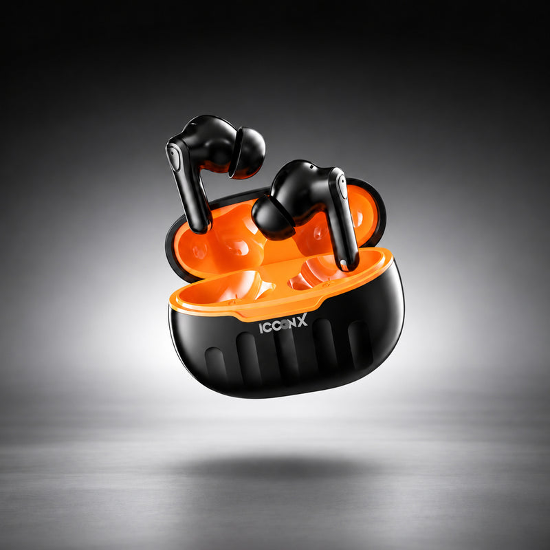 icconX Exobolt 98 True Wireless Earbuds 52h Playtime, BT 5.3