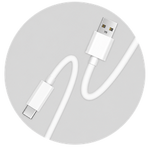 icconX CDC-4A product cable on transparent background
