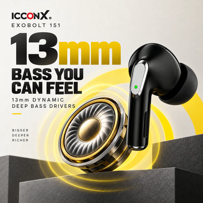 EXOBOLT-151 — 13mm deep bass