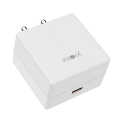icconX MC 72 Pro Plus 65W wall charger, front three-quarter view