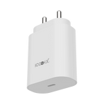 icconX MC 82 33W Type-C wall charger, front three-quarter view