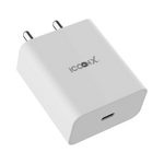 icconX MC 83 Pro 45W Type-C wall charger, front three-quarter view