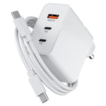 ICCONX GAN 65 65W Fast Charger Adapter with Type-C Cable