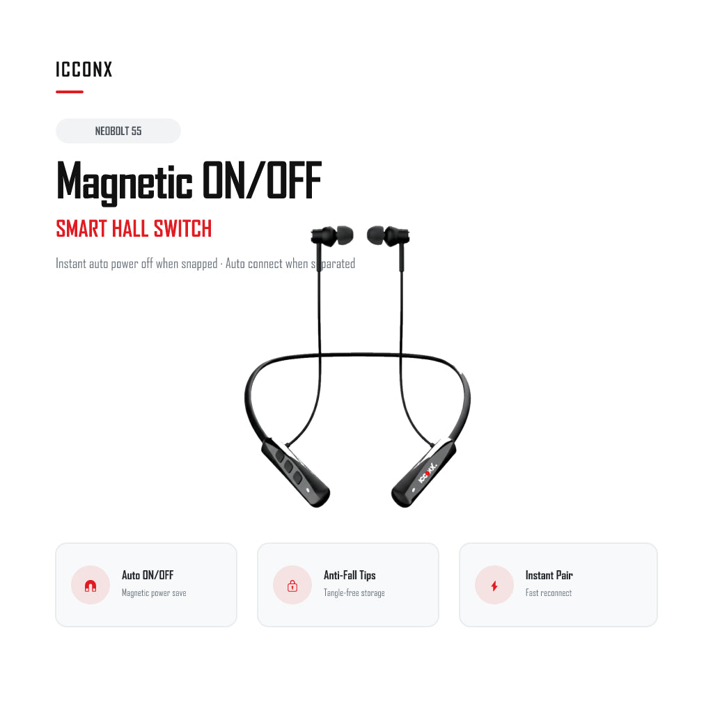 Magnetic ON/OFF Smart Hall Switch