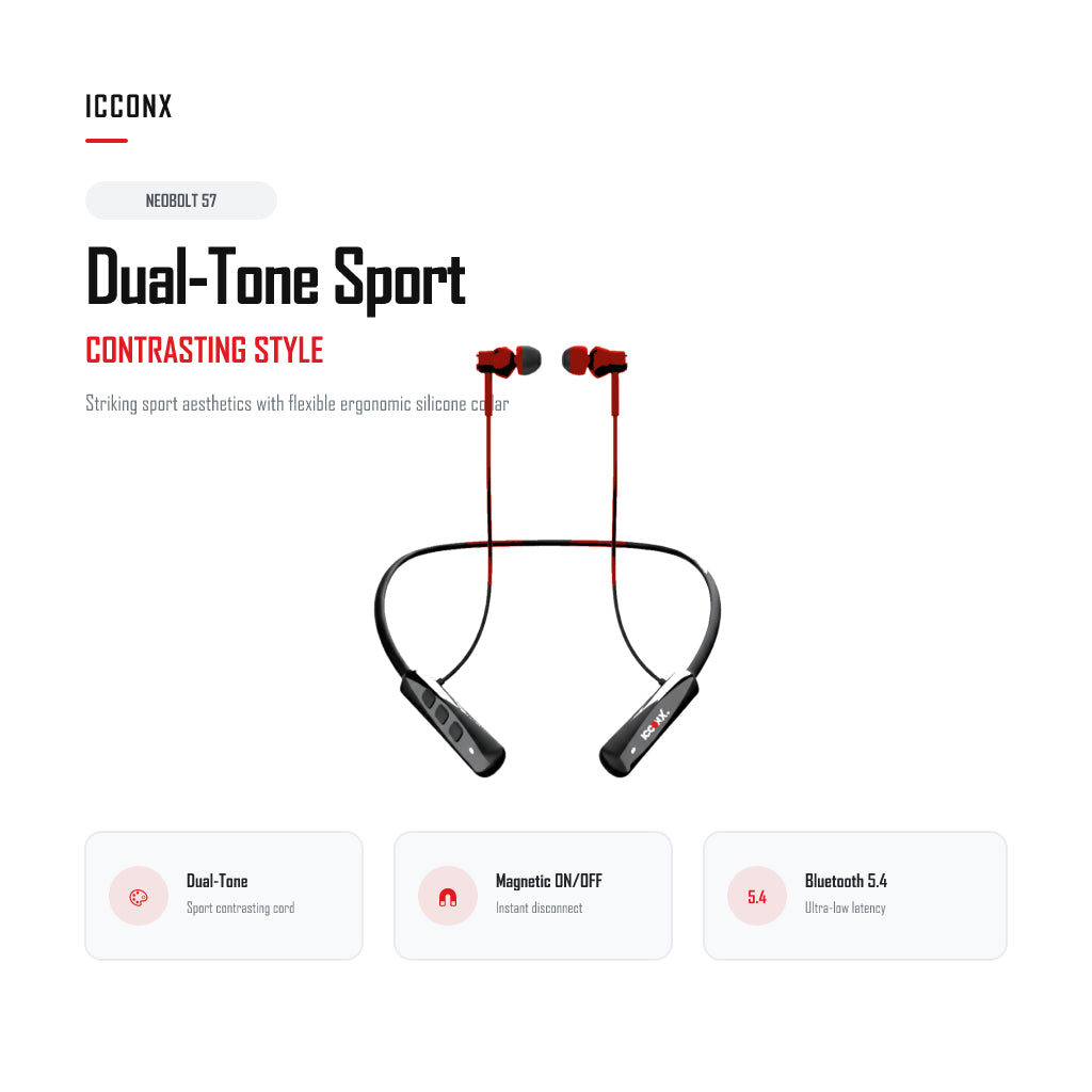 Dual-Tone Sport Aesthetics & Ergonomic Collar