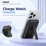 PB-410 built-in foldable phone stand